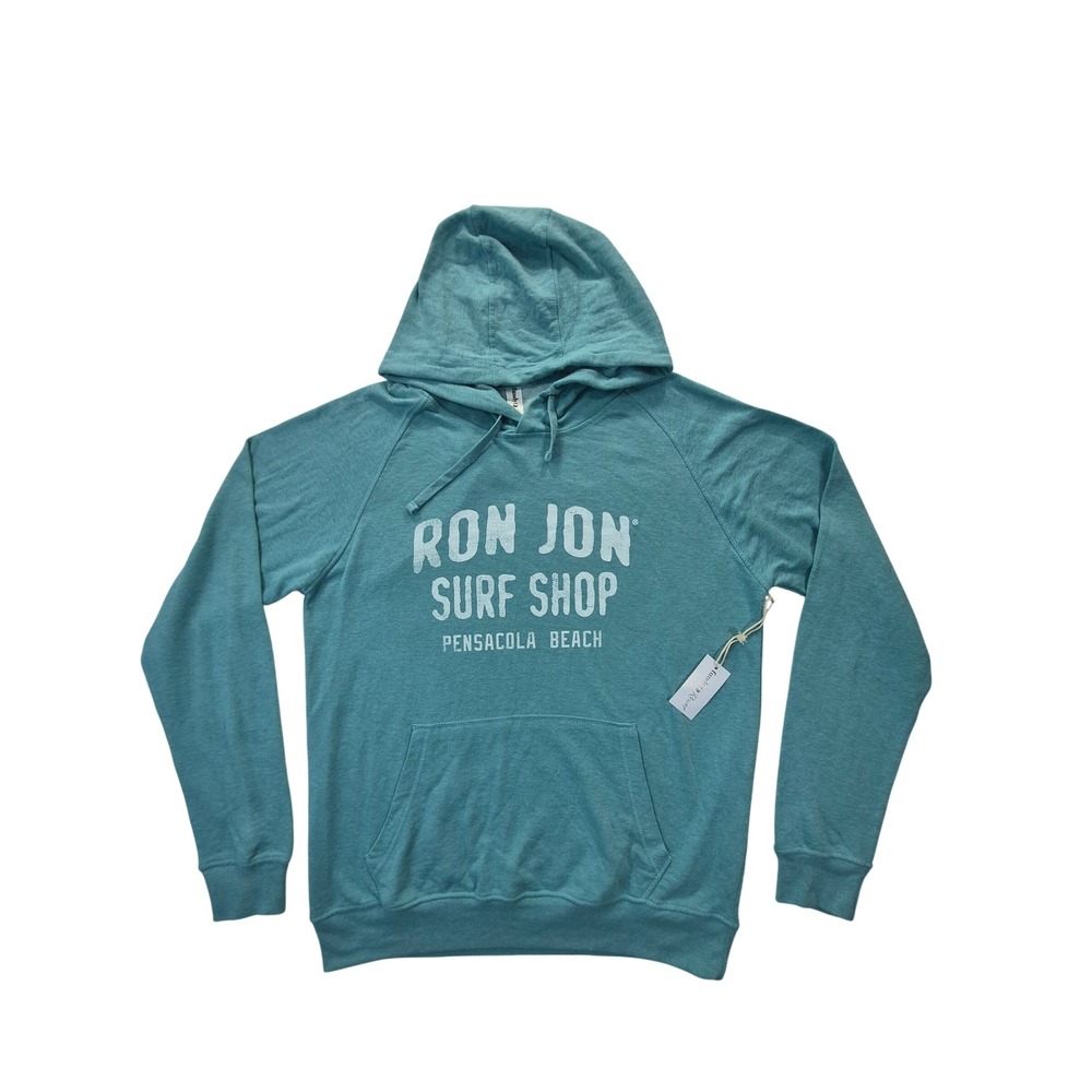 Ron Jon Surf Shop Pensacola Beach Hoodie Sea Foam Green XL NWT